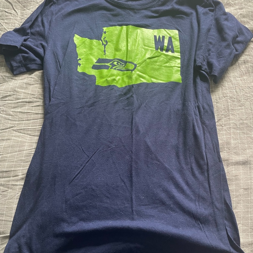 Seattle Seahawks WA State Graphic Tee